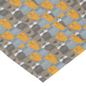 Cat Cat Cat Cute Pattern Tafelkleed (Gekanteld)