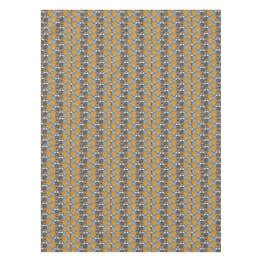 Cat Cat Cat Cute Pattern Tafelkleed (Voorkant)