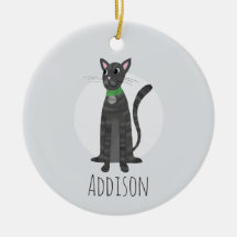 Cat Cat Cat Paw drukt Happy Holiday af