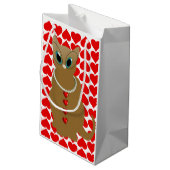 Cat Cat Cat van Gift Bag Valentijns Klein Cadeauzakje (Achterkant Gekanteld)
