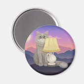 Cat Cat Cool Story Magneet (Voorkant / Achterkant)