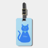 Cat Cat Custom Bagagelabel (Voorkant verticaal)