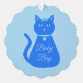 Cat Cat Custom Ornament Kaart (Voorkant)