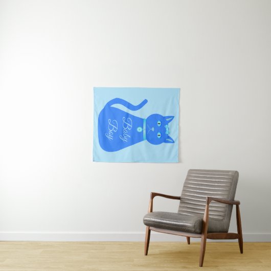 Cat Cat Custom Wandkleed (In Situ (horizontaal))