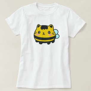 Cat Cat Cute Bumblebee T-shirt