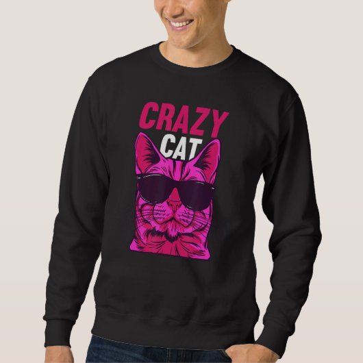 Cat  Cat Owner  Cat Meme I Crazy Cat Trui (Voorkant)