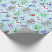 Cat Cat Pattern Cadeaupapier (Hoek)