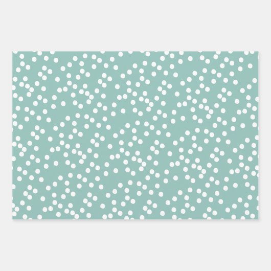 Cat Cat Pattern Cute Aqua Green Kerstmis Inpakpapier Vel (Voorkant 2)