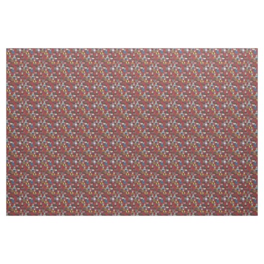 Cat Cat Pattern Stof (Yard (91,4 cm))