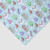 Cat Cat Pattern Tissuepapier (Detail)