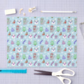 Cat Cat Pattern Tissuepapier (Craft)