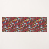 Cat Cat Pattern Yogamat (Voorkant (horizontaal))