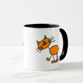 Cat Cat T-shirts en cadeautjes Mok (Voorkant rechts)