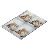 Cat Cat waterverf Cats Tabbies Notitieboek (Linkerzijde)