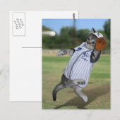 Cat Catcher in het Outfield! Briefkaart (Voorkant / Achterkant)