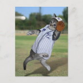 Cat Catcher in het Outfield! Briefkaart (Voorkant)