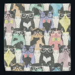 Cat Cats Cats Cute Pattern Bandana<br><div class="desc">Cat Cats Cats Cute Pattern</div>