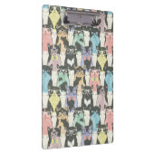 Cat Cats Cats Cute Pattern Klembord (Rechts)