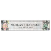 Cat Cats Cats Cute Pattern Naambordje (Voorkant)