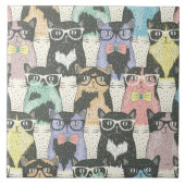 Cat Cats Cats Cute Pattern Tegeltje (Voorkant)