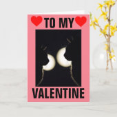 CAT CATS VALENTIJNSDAG IK HOU VAN JE KAARTEN (Gele Bloem)