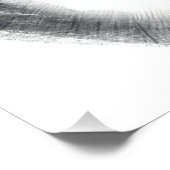 Cat Charcoal Perfect Poster (Hoek)