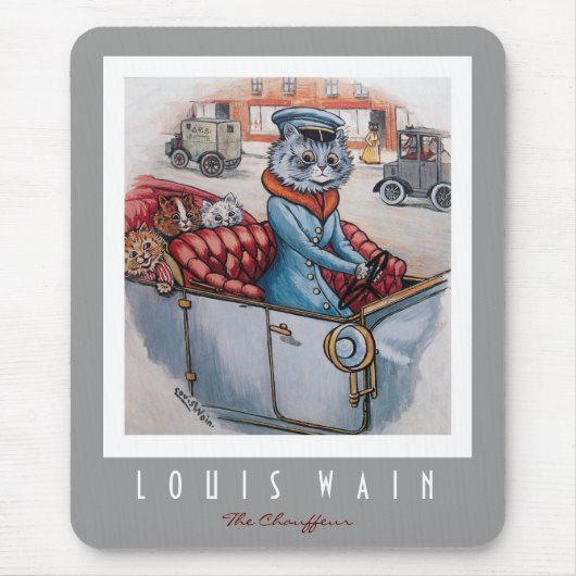 Cat Chauffeur Muismat (Voorkant)
