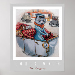Cat Chauffeur Poster