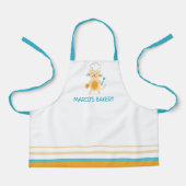 Cat Chef Apron for Kids Schort (Voorkant)