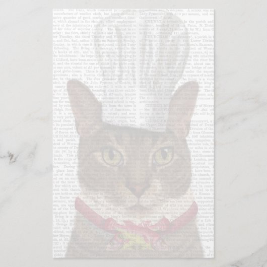 Cat Chef Briefpapier (Voorkant)