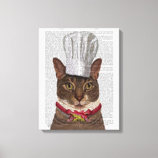 Cat Chef Canvas Afdruk (Voorkant)