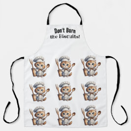Cat Chef Cuteness Overload All-Over Print Schort