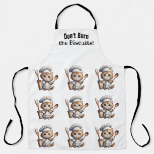 Cat Chef Cuteness Overload All-Over Print Schort