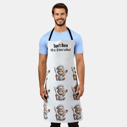 Cat Chef Cuteness Overload All-Over Print Schort (Gedragen)