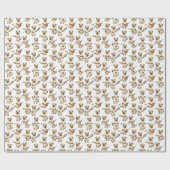 Cat Chef kookt het ontbijt Cadeaupapier (Vlak)