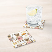 Cat Chef kookt het ontbijt Kartonnen Onderzetters (Insitu)