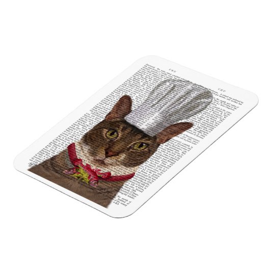 Cat Chef Magneet (Linkerzijde)