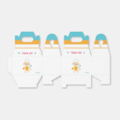 Cat Chef Personalized Kids Favor Box Bedankdoosjes (Uitgevouwen)