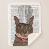 Cat Chef Sherpa Deken (Voorkant)