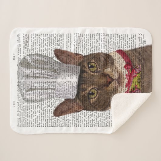 Cat Chef Sherpa Deken (Voorkant (horizontaal))