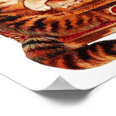 Cat Chess Checkmate Louis Wain Poster (Hoek)