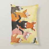 Cat-ching the Buzz Accent Kussen (Voorkant(Verticaal))