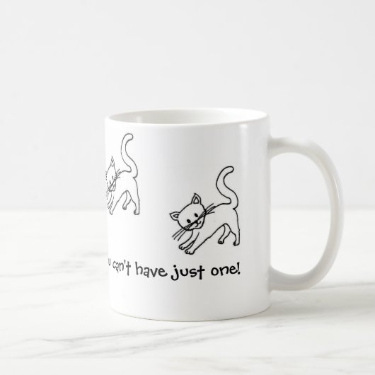 Cat Chips Koffiemok (Rechts)