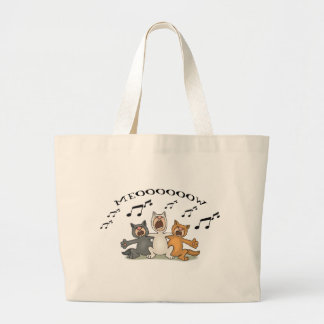 Cat Choir Grote Tote Bag