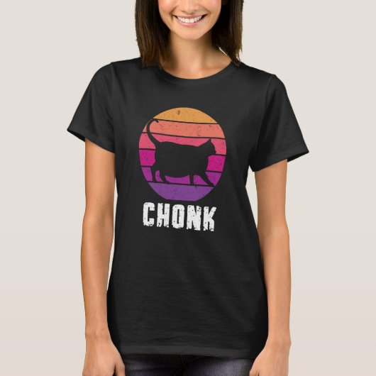 Cat Chonk Cats Cat Mom Cat Dad Cat T-shirt (Voorkant)