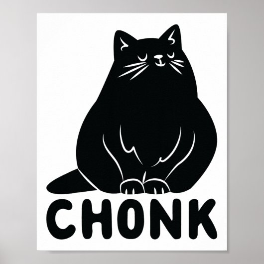 Cat Chonk Poster (Voorkant)