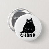 Cat Chonk Ronde Button 5,7 Cm (Voorkant /achterkant)
