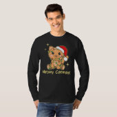 Cat Christmas Animals Cute Cats Meowy Catmas 4 T-shirt (Voorkant volledig)