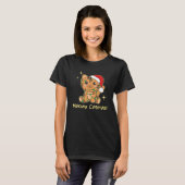 Cat Christmas Animals Cute Cats Meowy Catmas 6 T-shirt (Voorkant volledig)