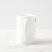 Cat Christmas Candy Specialty Mug Porselein Kop (Achterkant)